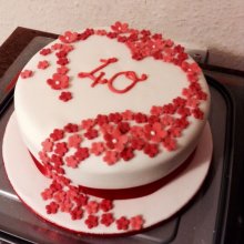 کیک جشن سالگرد ازدواج