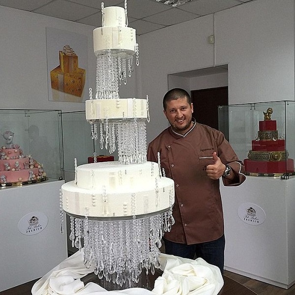 کیک عروسی قناد روس